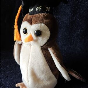 TY Original Beanie Baby of Wise the Owl